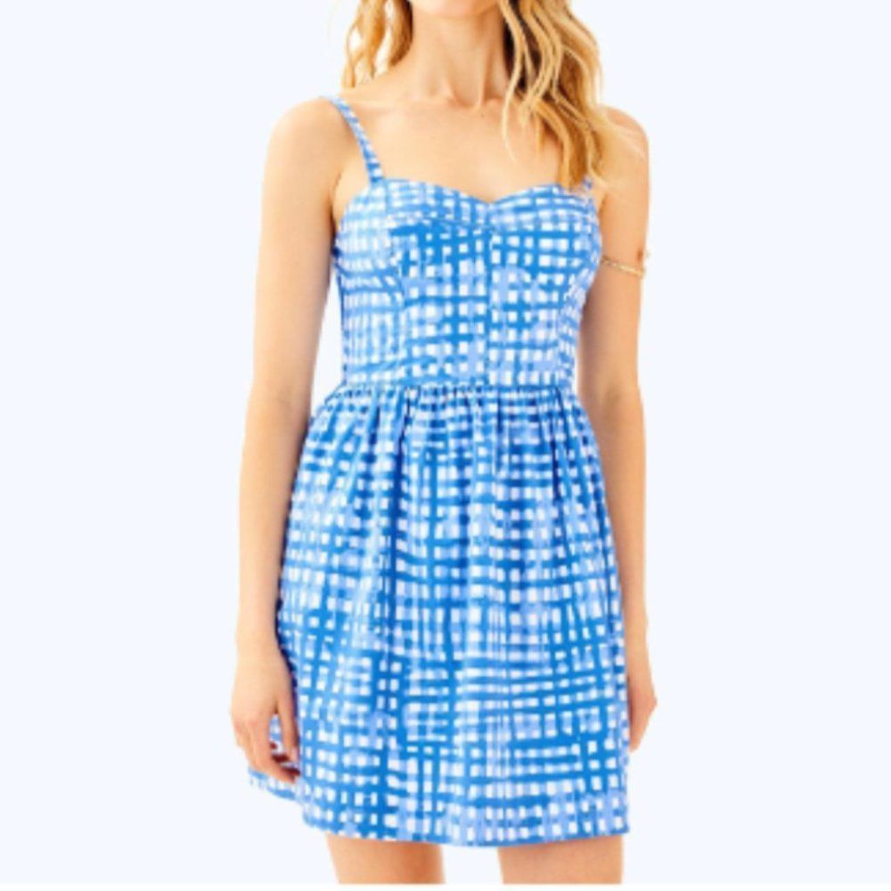 Lilly Pulitzer Bennet Blue Dress Size 2